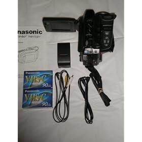Panasonic Palmcorder Palmsight Camcorder VHS-C PV-L757 by