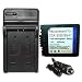 Battery + Charger for Panasonic LUMIX DMC-FZ7 DMC-FZ8 DMC-FZ30 CGA-S006A
