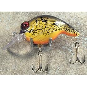 JLVLures Shallow Crankbait Perch : Diver Lures JLV Freshwater Smallmouth Steelhead Pike Salmon Trout Perch Whiper Mid Depth Walleye Casting Bass Hook Treble Bronze Boat Dock Brook Bay Little Stump River Trolling Weed Surface Topwater Shad