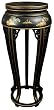 Unique Asian Furniture & D&eacute;cor - 36" Ming Design Lacquer Oriental Plant Stand - 4 Colors Choices