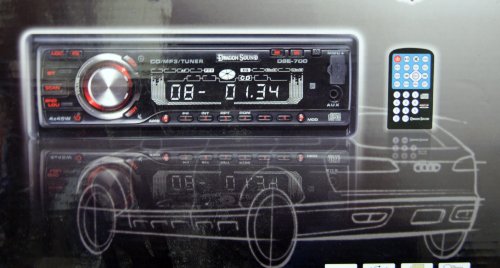 DragonSoiund DSE-700 Car Stereo Receiver with CD and MP3