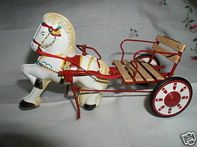 Hallmark Kiddie Car Classics Late 1940s Mobo Sulky - Sidewalk Cruisers Collection