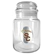 USC Trojans NCAA 31oz Glass Candy Jar - Primary Logo USC Trojans NCAA 31oz Glass Candy Jar - Primary Logo