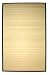 5' X 8' Dark Brown Trim Earth Friendly Eco Bamboo Rug Bamboo Mat Area Rug