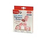 Clippasafe Easy Wash Harness & Reins Navy/Red