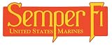 USMC Semper Fi Bumper Sticker