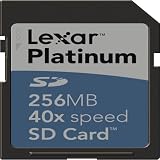 Lexar SD256-40-231 256MB Platinum Secure Digital