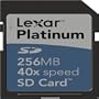 Lexar SD256-40-231 256MB Platinum Secure Digital