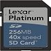 Lexar SD256-40-231 256MB Platinum Secure Digital