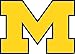RoomMates RMK1964GM University of Michigan Giant Peel and Stick Wall Decals