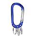 uxcell International Klein Blue Portable Key Ring Carabiner