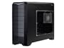 SILVERSTONE RV02B-W 0.8 mm Steel ATX Full Tower Computer Case (Matte Black)