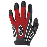 Mizuno Slider Batting Glove (Red, Medium)