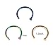 Zhenhui Stainless Steel Nose Studs Rings Body Jewelry Piercing Nose Hoop Rings