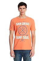 Pure Juice Camiseta Manga Corta Surf Soul (Naranja)