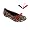 Brown Cheetah Fur W/Red