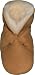 Tibet PLATEAU soft sole infant leather baby shoes BOOTIES with FLEECE uggby