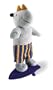 Rhinos Who Surf Doll