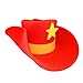Jumbo Size Foam Cowboy Hat - Red