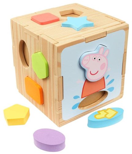 Childrens Toyshop  Toys : Knotwud Peppa Pigs Shape Sorter