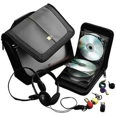 Electronics: PPK 9 7 Inch 9 Inch DVD Player Case Starter Kit  Black 