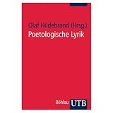 Poetologische Lyrik von Klopstock bis Gr&uuml;nbein - Gedichte und Interpretationen. - 