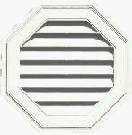 Builders Edge #120011818-123 18 White OCT Gable Vent