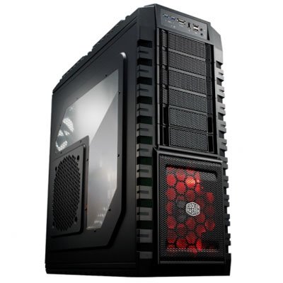 Cooler Master HAF X Full Tower w/ SuperSpeed USB 3.0 w/ Window w/ Black Interior ATX Case (RC-942-KKN1)