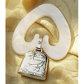 Goosie Gander Baby Rattle Sterling Silver 2003E by 