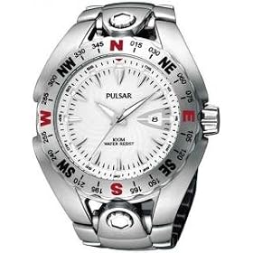 Pulsar - PG8147X1 - Montre Homme - Quartz - Analogique - Bracelet Acier Inoxydable Argent