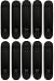 10 TMR Black Blank Pro Skateboard Decks With Grip Tape New On Sale