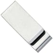 Stainless Steel Satin Double Fold Money Clip
