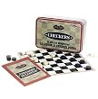 Circa Checkers Game With Tin - Travel Size