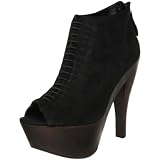 Steve Madden Womens Satchi Open-Toe Bootie