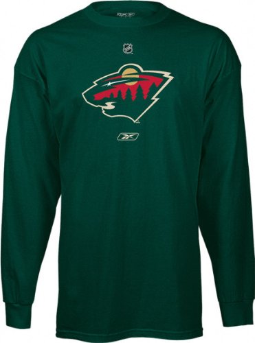Minnesota Wild -Green- Primary Sleeve T-Shirt