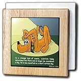 Pluto Loses Cartoon Dog Status - 6 Inch Tile Napkin Holder