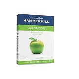 Hammermill - Color Copy/Laser Paper, Photo White, 100 Brightness, 28lb, Letter, 500 Sheets - Pack of 7