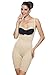 KHAYA Women's Shapewear Bodysuit Open Bust Waist Control Body Shaper Nude L