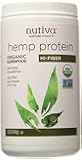 Nutiva Organic Hemp Protein Plus Fiber Powder, 16 Ounce