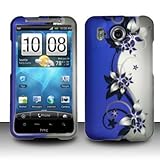 Premium Hawaii Flowers Vines on Purple and Silver Design Rubberized Shield  ....