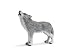Schleich Wolf Howling