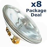 8x 30w Par36 Can Lamp 4515 Bulb Pinspot Light Bulbs