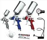 Advanced Tool Design Model  ATD-6900  10 Piece HVLP Spray Gun Set