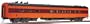 Walthers HO Scale Milwaukee Road 1955 "Twin Cities Hiawatha" 48-Seat Diner No.121-126