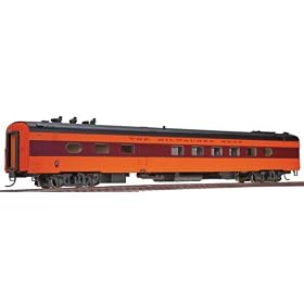 Milwaukee Road 1955 Twin Cities Hiawatha 48-Seat Diner No.121-126 by Walthers, Inc.
