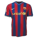 Search : Nike #10 Messi Barcelona Home 09/10 Soccer Jersey (USA Size: M)