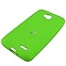 LG Ultimate 2 , Optimus L70 Case - Soft Rubber Silicone Skin Cover (Green)+ICE-CLEAR(TM) Screen Protector Shield(Ultra Clear)+Touch Screen Stylus