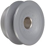 TB Woods AK1978 FHP Bored-to-size V-Belt Sheave, A Belt Section, 1 Groove, 7/8 Bore, Cast Iron, 1.95 OD, 12830 max rpm