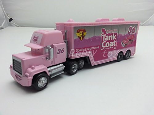 Pixar Car Diecast Mack Uncle No.36 Tank Coat Truck 1:55 Metal Toys Cars