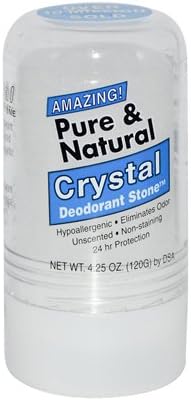 Thai Deodorant Stone Pure And Natural Crystal Deodorant Stone - 4.25 oz